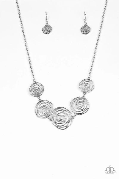 Rosy Rosette - Silver