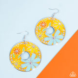 Embroidered Elegance - Yellow