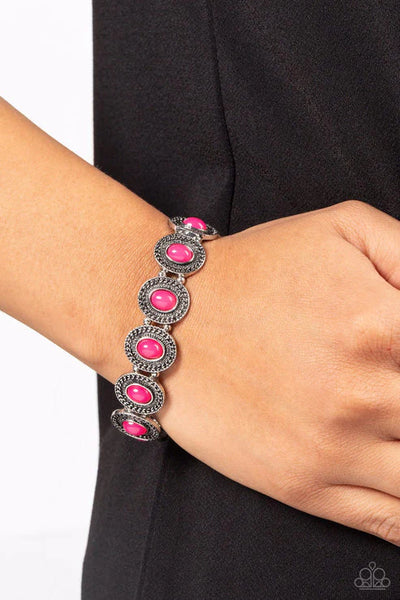 Dainty Delight Pink Bracelet
