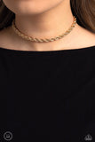 Never Lose ROPE“ Gold Choker