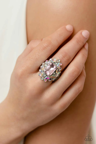 Dynamic Diadem - pink - Paparazzi ring